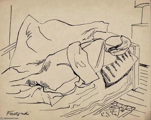 Sleeping Woman — Jerzy Faczynski, Contemporary Realism