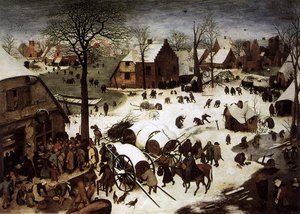 The Census At Bethlehem — Pieter Bruegel The Elder, Northern Renaissance
