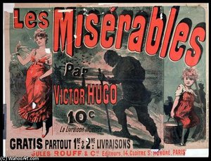 Oster Advertising The Publication Of 'les Miserables'