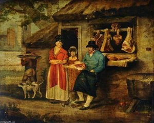 The Village Butcher — George Morland