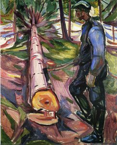 The Lumberjack — Edvard Munch