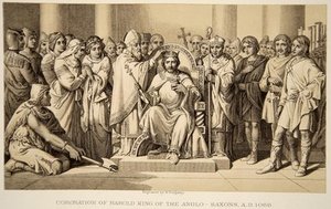 Coronation Of Harold Ii — Daniel Maclise
