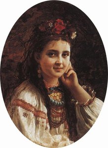 Portrait (16) — Konstantin Yegorovich Makovsky
