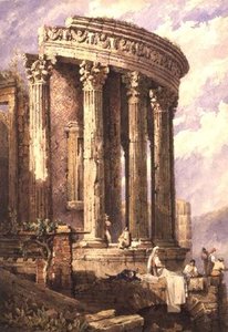 Tivoli, Temple Of The Sibyl — Samuel Prout