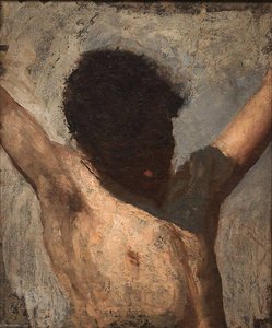Study For The Crucifixion — Thomas Eakins