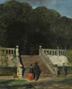 The Terrace, Haddon Hall — William James Blacklock