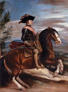 Portrait Of Philip Iv Of Spain On Horseback — Diego Velázquez