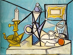 Still Life With Lamp — Pablo Picasso