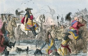 The Battle Of The Boyne — John Leech