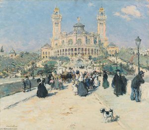 Le Trocadéro — Jean-françois Raffaelli