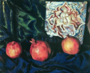 Still Life. Grenades — Boris Mikhailovich Kustodiev
