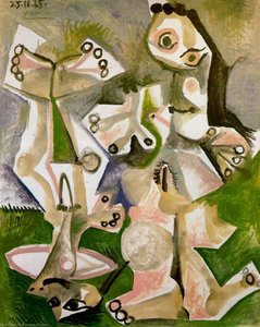 Male And Female Nudes — Pablo Picasso