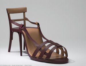 [shoe Chair] — Birgit Jürgenssen