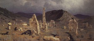 Killed Soldier. Near The Village Of Mechka. — Vasily Dmitrievich Polenov