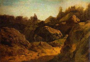 On Valaam. Rocks — Fyodor Alexandrovich Vasilyev