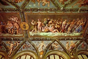 Ceiling Of The Loggia Of Psyche — Raphael, High Renaissance