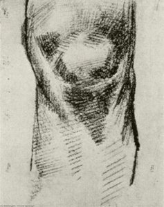 Sketch Of A Knee — Vincent Willem Van Gogh
