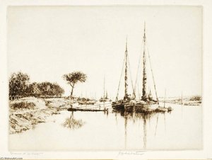 Port Maubert, France — Herman Armour Webster