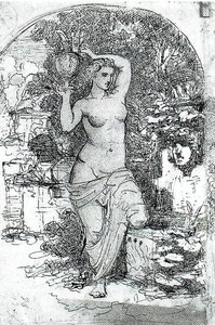 Study For The Bacants — Mariano Fortuny