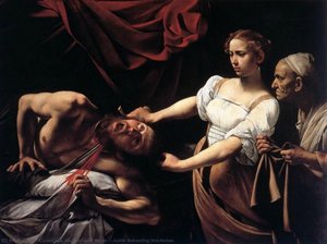 Judith Beheading Holofernes — Caravaggio, Baroque
