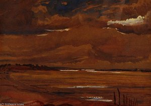 Coastal Landscape — James Dickson Innes, Post-impressionism