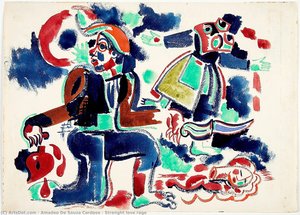 Strenght Love Rage — Amadeo De Souza-cardoso, Cubism