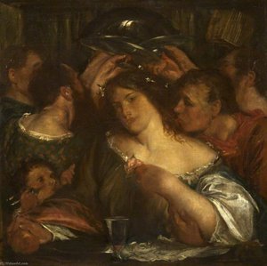 Tibullus In The House Of Delia — Charles Haslewood Shannon