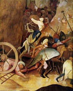 Triptych Of Haywain (detail) — Hieronymus Bosch