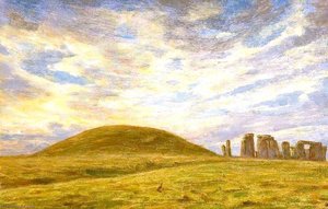 March Hares — Edgar Barclay, Impressionism
