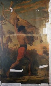 Samson and the Lion