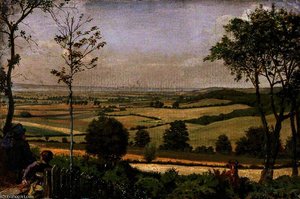 View From Shorn Ridgway, Kent — Ford Madox Brown
