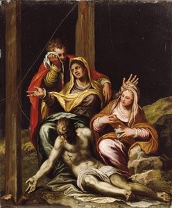 The Lamentation Over The Dead Christ - — Paolo Farinati