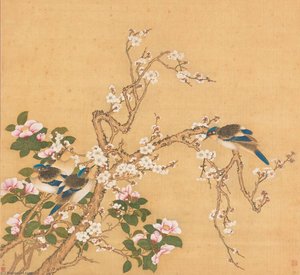 Flower And Birds — Jiang Tingxi