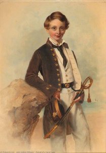 Portrait Of A Naval Cadet — John Godwin Williams