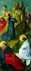 The Agony In The Garden (recto) — Master Of The View Of Saint Gudule
