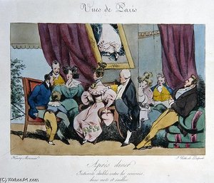 Humorous Depiction Of The Behaviour