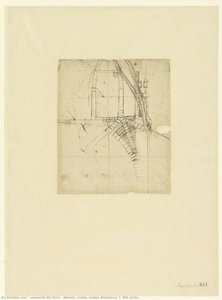 Atlantic Codex (codex Atlanticus) F. 851 Recto. — Leonardo Da Vinci