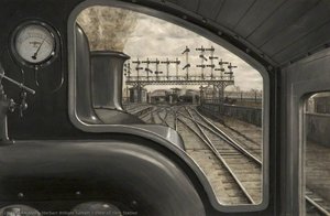 View Of York Station — Herbert William Garratt