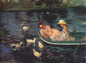 Summertime — Mary Stevenson Cassatt