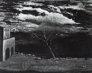 Landscape Near Ampurdan — Salvador Dalí, Surrealist Style