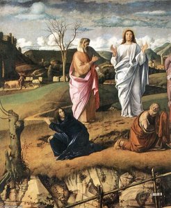 Transfiguration Of Christ (detail) — Giovanni Bellini