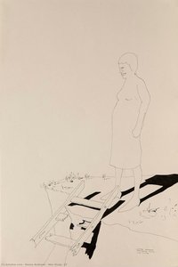 War Study #17 — Benny Andrews