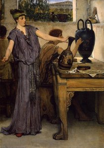 Pottery Painting — Lourens Alma Tadema, Romanticism