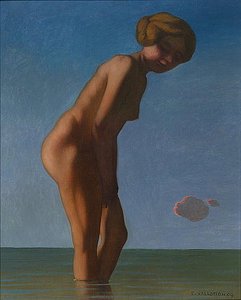 Bather Looked To The Right — Félix Vallotton