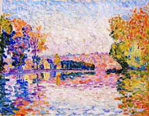 Samois, Study No. 6 — Paul Signac
