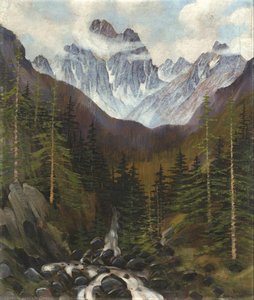 The Tatras — Anton Jaszusch, Impressionism