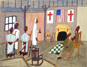 Convalescents From Somewhere — William H. Johnson
