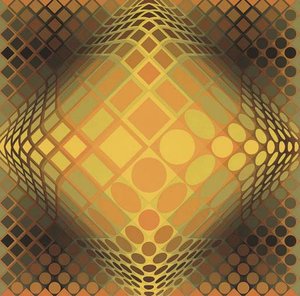 Dell-yell — Victor Vasarely, Op Art