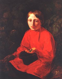 A Boy In A Red Shirt — Alexei Venetsianov