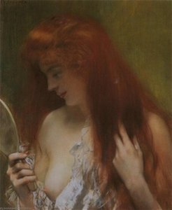 Femme Resuse À La Toilette